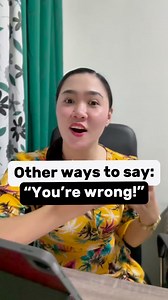 378K views · 10K reactions | ❌Other ways to say: “You’re wrong!” 樂#otherwaystosay #alternatives #englishexpression #yourewrong #wrong #vocabulary #learnenglish #speakenglish #learnenglishwithteacheraubrey #aubreybermudez #teacheraubrey #reels #fbreels #reelsviral | Learn English with Teacher Aubrey | Facebook