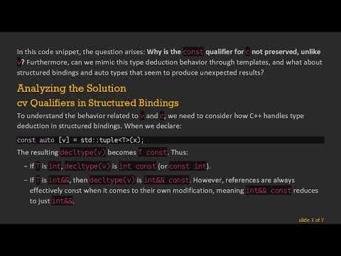Understanding cv Qualifiers and rvalue-References in C+ +