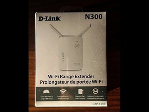 Configurar Repetidor de Sinal DLink N 300 DAP 1330