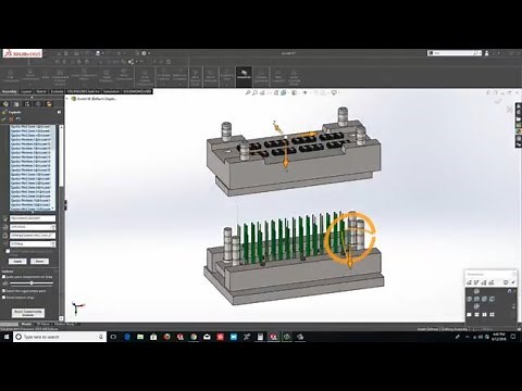 How to make an Exploded View of a Mould Assembly in Solidworks