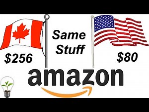 Amazon Canada vs USA Price Differences!!