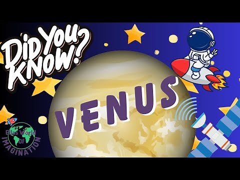 Planet Venus Fun Facts! Solar System Fact Series For Children