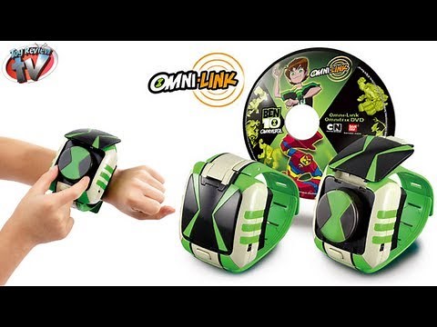BEN 10 OMNIVERSE Omni-Link Omnitrix Watch Unboxing Video By Toy Review TV