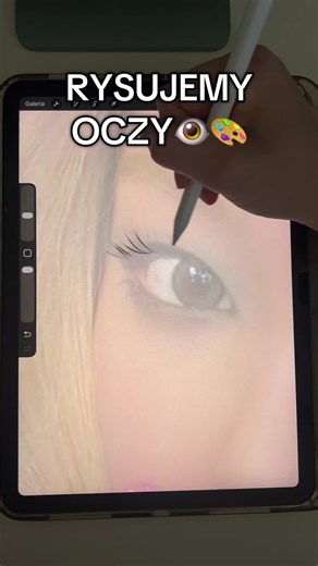 Jak przerysowywać oczy w Procreate — tutorial krok po kroku