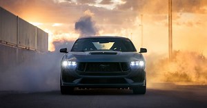 New Ford Mustang goes sideways with Unreal digital & electro drifting