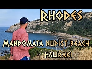 Discover Mandomata Nudist Beach Near Faliraki, Greece: A Hidden Summer Paradise 🌞🏖️
