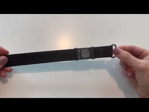 How to: Thread sensor onto the wrist strap