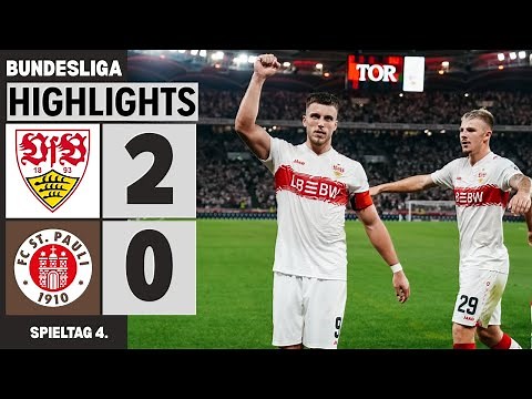 VfB Stuttgart vs. FC St. Pauli | 2-0 | Summary | Bundesliga 2025/26