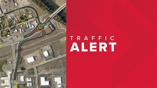 Traffic Alert: Construction crews temporarily closing section of Pines Road in Spokane Valley