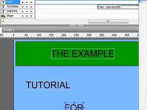 Swishmax 4 Basic Tutorial for Beginners