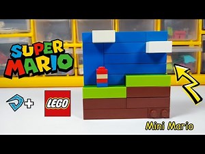 LEGO Mario Bros MOC ( mini scenario ) - tutorial EASY