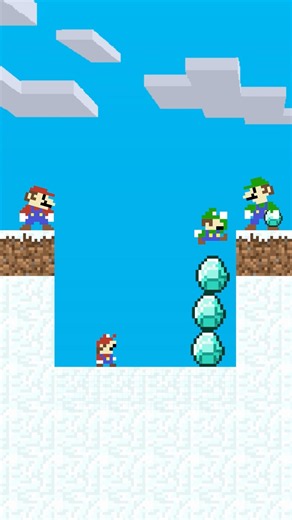 Poor Baby Mario - Help Family Mario vs Family Luigi