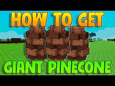 How To Get Giant Pinecone In Grow A Garden! (Grow A Garden Roblox)