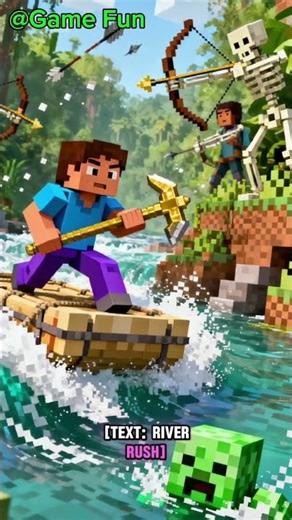 “Epic Amazon Jungle Adventure in Minecraft!” #minecraft #shorts