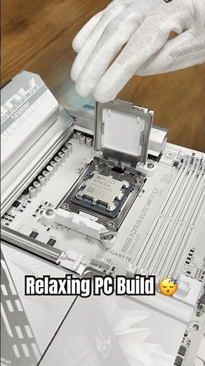 ASMR PC Build - Ryzen 7 9800X3D + RTX 5070