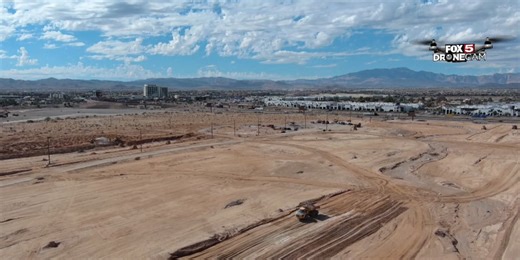 Cone Zone: Brightline begins construction on Las Vegas train station