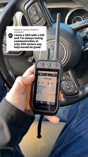 Steve Snell on Instagram: "checking your antenna connection when having range issues. #gundogsupply #garminalpha"