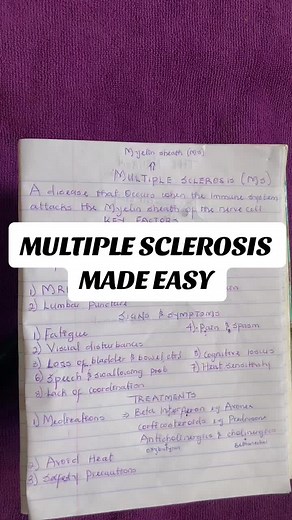Understanding Multiple Sclerosis: A Comprehensive Study Guide