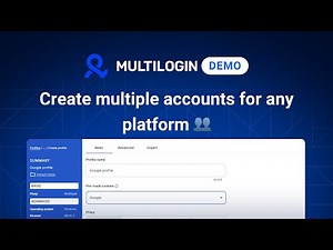 How to create multiple accounts for any platform with Multilogin