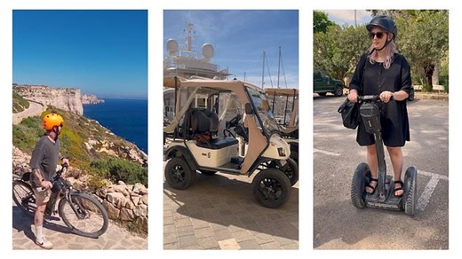See Malta by e-bike, Segway, tuk-tuk, Rolling Geek and water taxi