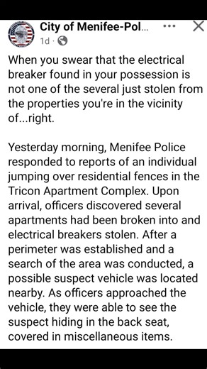 #burglary #update #neighbors #safety #Menifee