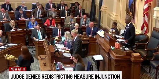 Judge denies request for temporary restraining order against Virginia redistricting plan