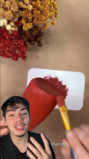 How to make textured paint using baking soda?