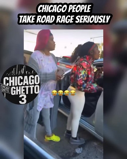 ROAD RAGE IN CHICAGO CAN GO WRONG IN THE BLONK OF AN EYE 🤦🏾😭 #chicagoghetto3 | Chicago Ghetto