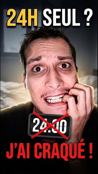 ISOLEMENT TOTAL : 24H DANS MON LIT