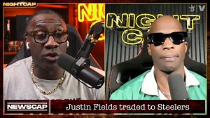 Shannon Sharpe and Chad "Ochocinco" Johnson react to the Chicago Bears trading former first-round pick Justin Fields to the Pittsburgh Steelers to backup Russell Wilson. | Nightcap Show
