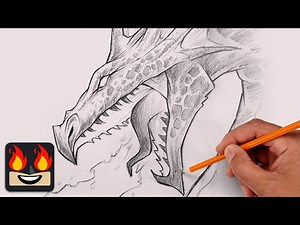 How To Draw a Dragon | Sketch Tutorial (Step-by-Step)