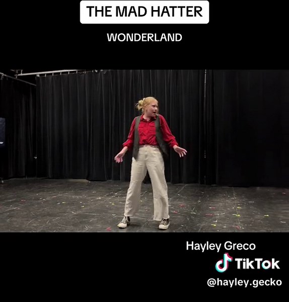 that voice crack at the end #musical #madhatter #wonderland #musicaltheatre #theatre #singing
