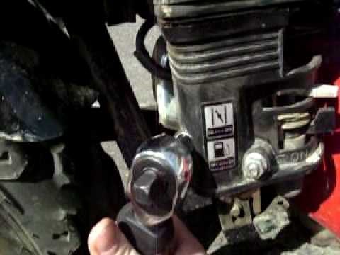 how to adjust the govenor on a baja mini bike