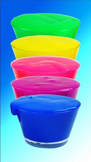 Colorful Slime Surprise Toys Fun Pouring | Play for Kids