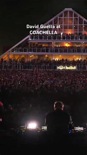 @davidguetta blasting his hit ‘Locked in’ at @Coachella last weekend ❤️‍🔥🌡️ #coachella