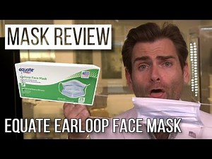 We have an award-winner! Equate Earloop Face Mask Review