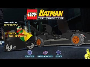Lego Batman 1: Lvl 3 / Two Face Chase STORY - HTG