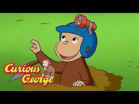 Digging a Tunnel 🐵 Curious George 🐵 Kids Cartoon 🐵 Kids Movies 🐵 Videos for Kids