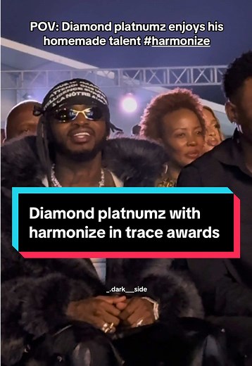 Diamond Platnumz and Harmonize at Trace Awards 2025