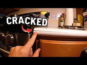 How To Repair Cracked, Chipped or Damaged Kitchen or Bathroom Countertops