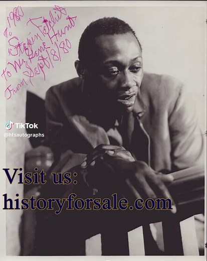 One of the first African American stars of Hollywood — and one of its most debated figures — Stepin Fetchit changed the industry’s landscape. Explore his legacy at HistoryForSale.com #StepinFetchit #ClassicHollywood #FilmHistory #HollywoodHistory #HistoryForSale