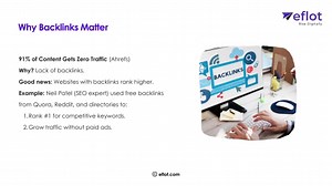Drive Traffic to Your Business with Free Backlinks | Eflot-Digital Marketing Agency Bangalore