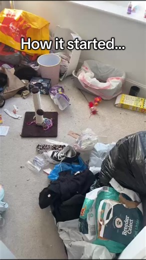 2 full bin bags down, only a tip run to go! Any questions? Pop them in the comments and I’ll answer as many as I can in a Q&A video tomorrow! A short update this time to mix it up for the algorithm! I have a couple of updates coming so keep following to see what happened to the mattress and the cat wee, plus the first costs being published! #bestfriendtrashedmyhouse #cleaningvideo #cleaning #qanda #howitstarted