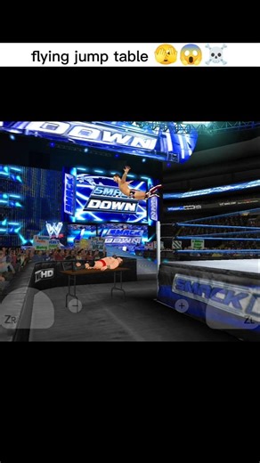 WWE 13 WII flying jump table 🫣😱☠️#wwe13 #wwe13wii #willsonhellyt #wwesmackdown