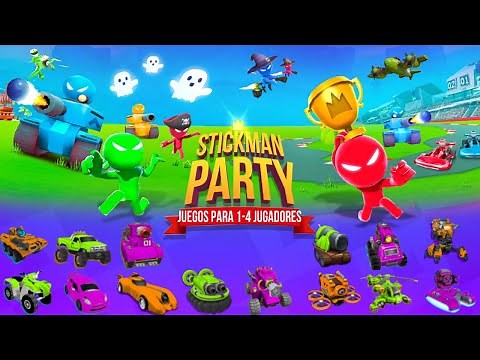 Stickman Party 1234 New UPDATE 2022 Gameplay MINIGAMES ( android / ios )