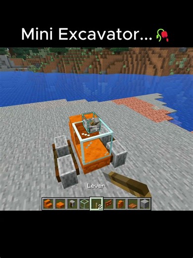 Minecraft Mini Excavator 🥀