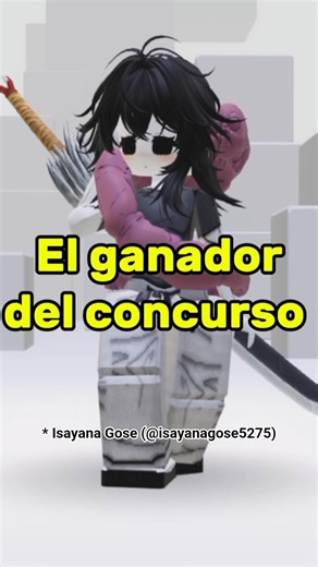 @isayanagose5275 Felicidades por participar y ganar #roblox #robux #ganador