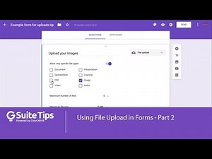 Using File Upload in Forms Part 2: External Users