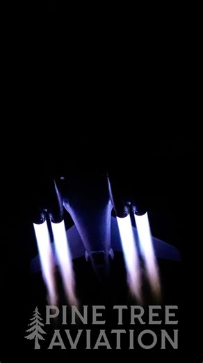 B-1b Afterburner Night Takeoff