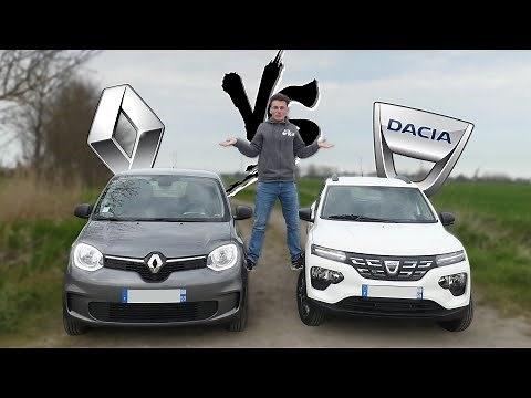Dacia SPRING VS Renault TWINGO Electric ! Faut-il hésiter ?